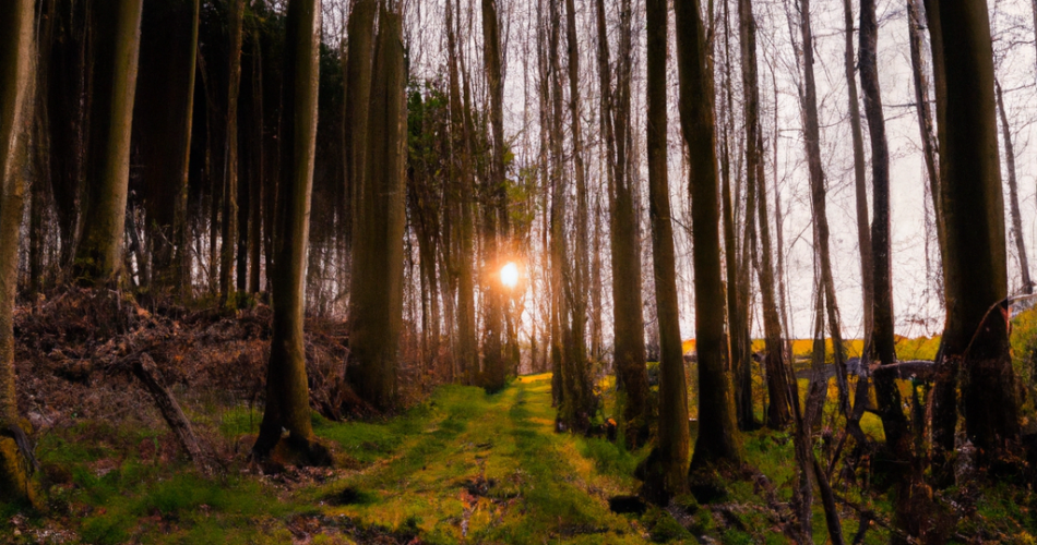 Ruhe im Wald finden bei Überforderung mit Panikattacken